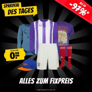 Thumbnail *Nur heute!* 😍 SportSpar Fixpreis-Sale 👉 Artikel ab nur 0,99€!