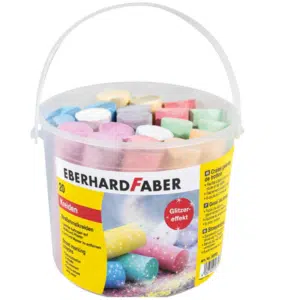 Thumbnail ✨ Eberhard Faber Straßenmalkreide Glitzer 20 Stück für 3,70€ (statt 5€)