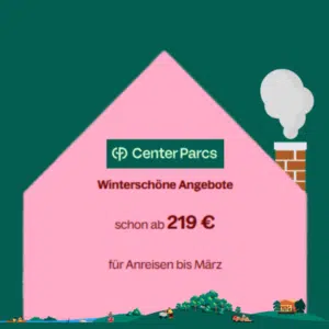 Thumbnail ❄️ Center Parcs: Winterschöne Angebote ab 14€ p.P.