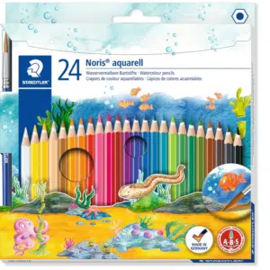 Thumbnail 🖼️ Staedtler Noris Club Aquarellstifte 24er für 7,37€ (statt 10€)