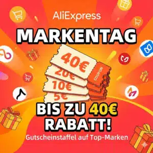 AliExpress Markentag mit bis zu 40€ Rabatt