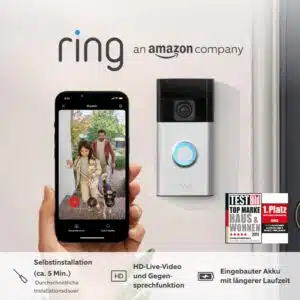 Thumbnail 🛎️ Ring Akku-Videotürklingel (2024) für 39,99€
