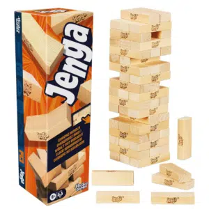 Thumbnail Hasbro Jenga Spiel mit digitalem Würfel für 14,98€ (statt 20€)