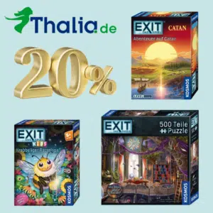 Thumbnail 🗝️ KOSMOS EXIT: 20% Rabatt auf Spiele, Puzzle & Bücher - auch auf Sale