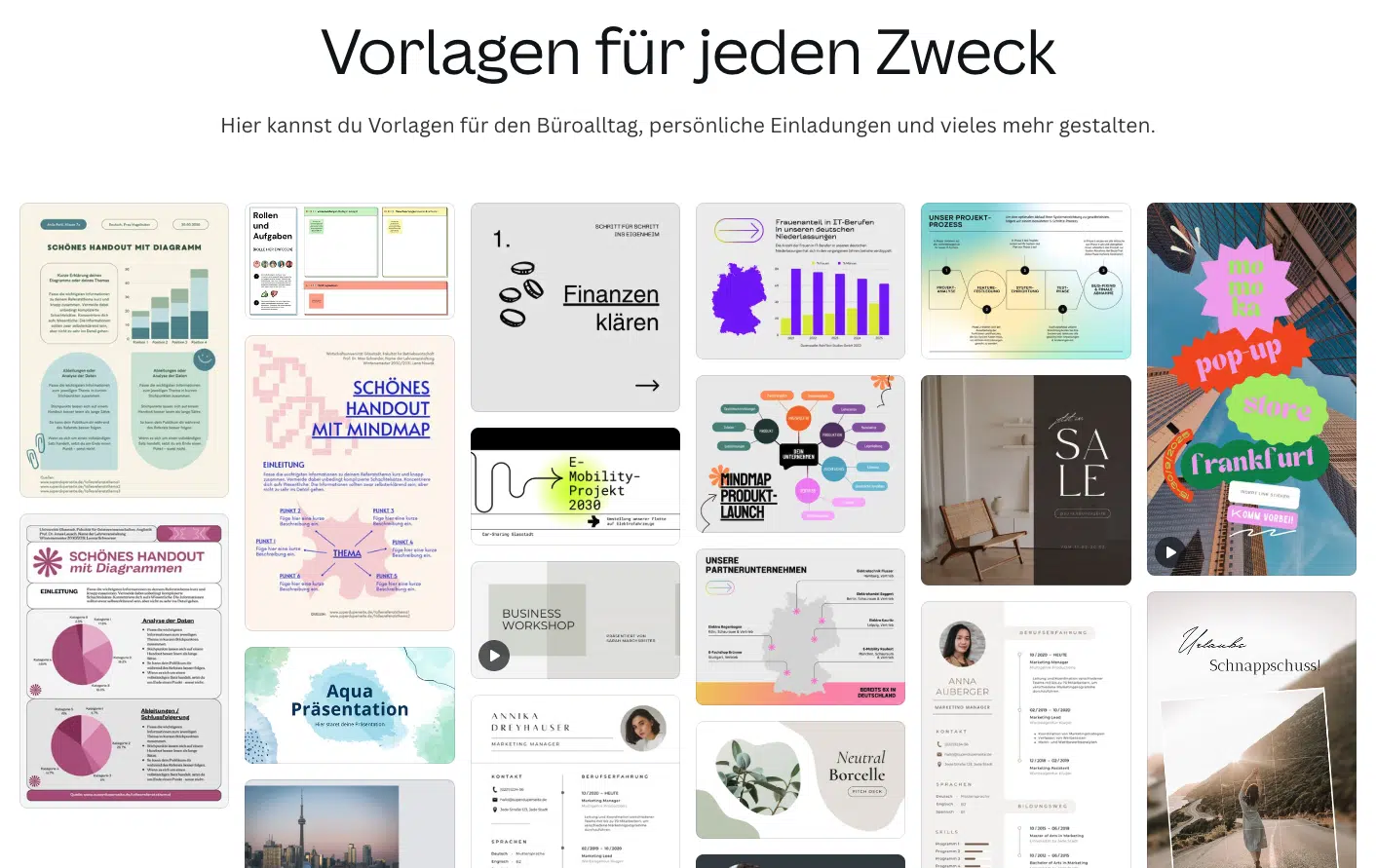 Canva Promo Bild mit der Headline