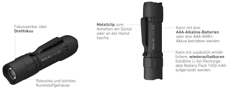 Taschenlampe Ledlenser Solidline SL6