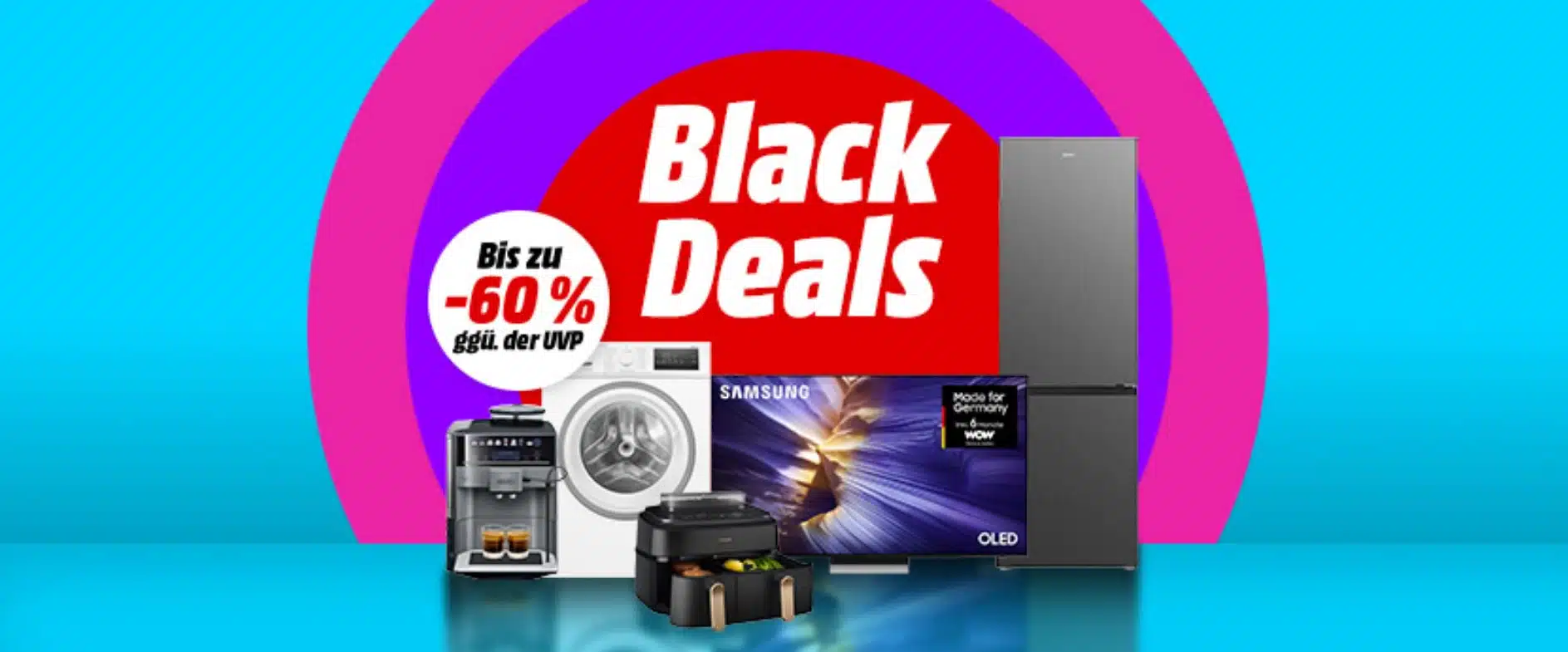 Bis zu 60% Rabatt bei den MediaMarkt Black Deals