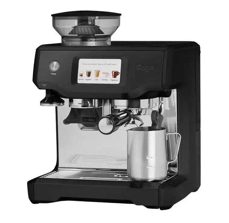 Sage The Barista Touch Siebtr ger Espressomaschine In Black Truffle sage-the-barista-touch-siebtr-ger-espressomaschine-in-black-truffle