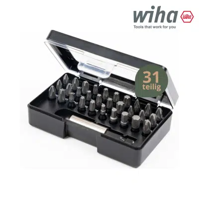 Wiha Impact Bit Set (31-tlg.) für 9,99€ – PH/PZ/HEX/Torx