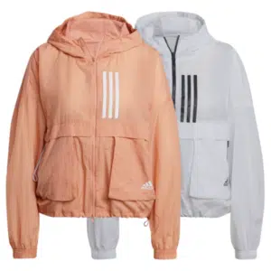 Thumbnail adidas Sportswear W.N.D. Windbreaker in Weiß oder Pfirsisch für 42,50€ (statt 66€)