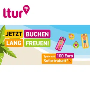 ltur_Aktion Thumbnail 🌴 ltur Newsletter: Bis zu 100€ Sofortrabatt auf deine nächste Reise sichern