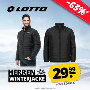 unnamed Thumbnail Lotto Herren Steppjacke für 34,94€