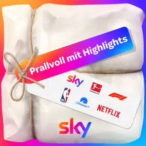 Thumbnail Sky Black Weihnachtsangebot mit 80€ Bonus 🔥 TV in HD + Serien + Netflix + Cinema + Sport für 19,99€/Monat (= eff. 13,32€/Monat)
