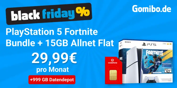 PS5 Slim Fortnite Flowering Chaos Bundle Handytarif