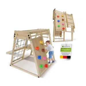 Thumbnail 🪜 Juskys Indoor Klettergerüst Mini 100 x 102 x 98 cm für 124,94€ (statt 200€)