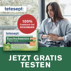 tetesept gratis testen Aktion: tetesept Bauchschmerzen Akut kostenlos probieren