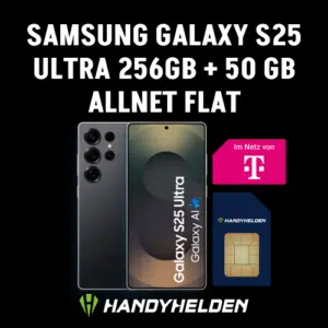 Thumbnail 🔥 Samsung Galaxy S25 Ultra im besten Netz und Tarif ist effektiv GRATIS! 50GB 5G Telekom Allnet für 39,95€ + 150€ Wechselbonus + 0,00€ AG (freenet Magenta Mobil M)