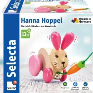 Thumbnail 🐇 Selecta Hanna Hoppel Nachziehspielzeug für 12,09€ (statt 17€)