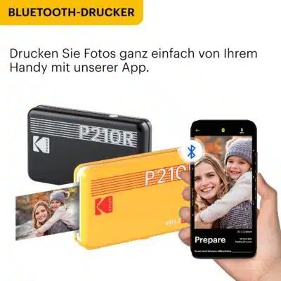 Kodak Mini 2 Retro Mobiler Fotodrucker fürs Smartphone