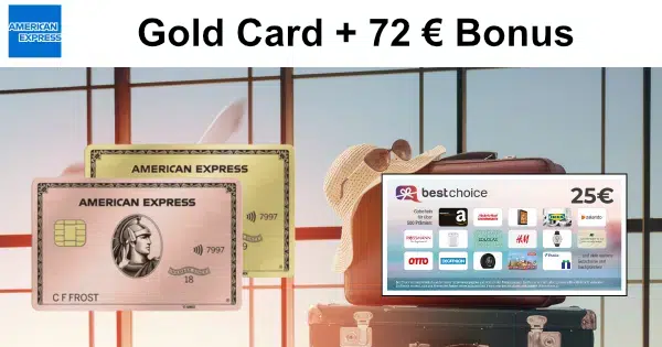 American Express Gold oder Rosé Card