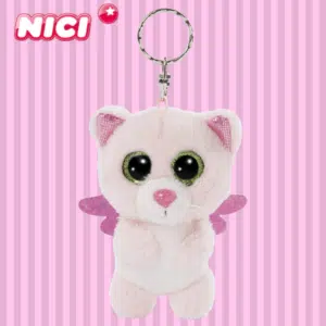 Thumbnail 🩷 NICI Glubschis Schutzengel Anhänger 9cm Katze Glowy für 2,87€ (statt 5€)
