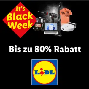 Thumbnail 🟡⚫️ LIDL Black Week mit bis zu 80% - z.B. Monsieur Cuisine smart SKMS 1200 C1 für 399€ (statt 499€)