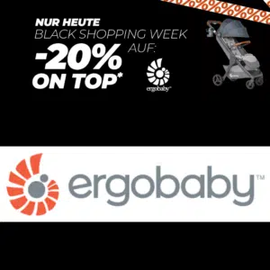 Thumbnail Ergobaby 20% extra Rabatt auf reduzierte Artikel - z.B. beliebte Babytrage für 81,59€ (statt 98€)