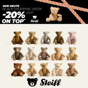 Thumbnail 🧸 Steiff: 20% zusätzlicher Rabatt auf Sale z.B.