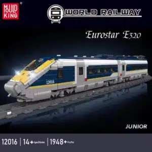 Thumbnail Mould King Eurostar E320: Klemmbaustein-Zug aus 1948 Teilen für nur 66,74€