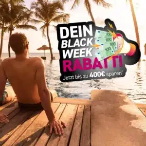 Thumbnail ☀️ L'tur Black Friday: Bis zu 400€ Rabatt auf TUI Pauschalreisen sichern