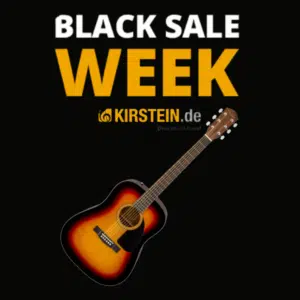 Thumbnail Musikhaus Kirstein Black Sale Week: Die besten Deals für Musikfans! 🎶 Z.B.: Fender CD-60 Dreadnought V3 Sunburst mit Case: Einsteigergitarre für 197€ (statt 231€)! 😀