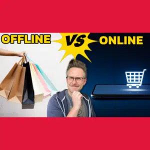 Black Week online vs offline