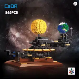 Thumbnail CaDA C71004W Sonnensystem für ab 17,19€ - schönes Klemmbaustein Set mit fast 1000 Teilen und Zahnradkonstruktion