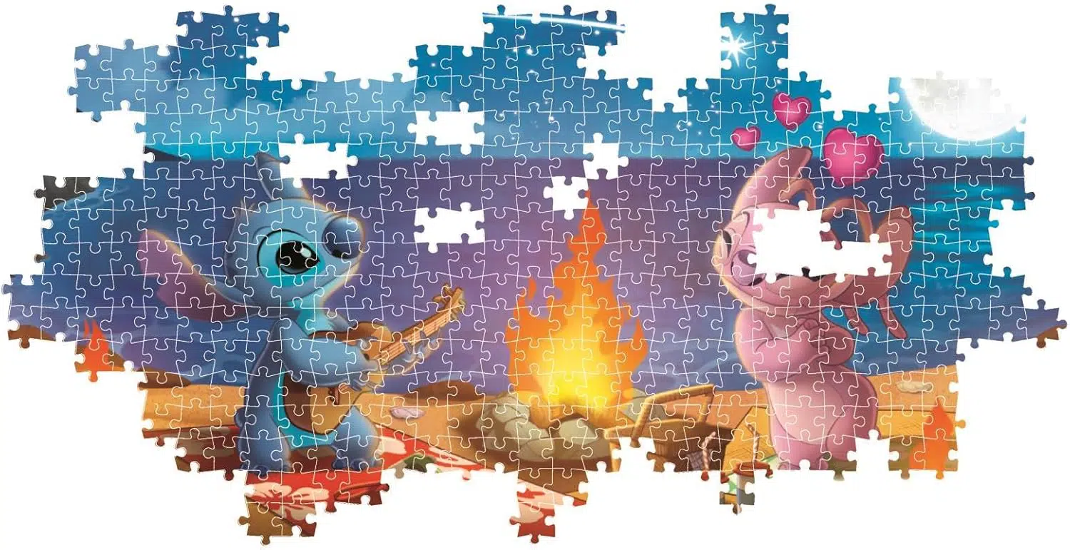 Clementoni Puzzle Disney Stitch Panorama (1.000 Teile) für 7,59€ (statt ...
