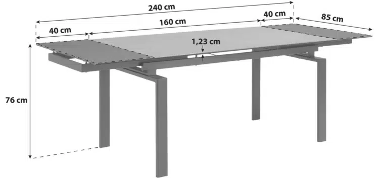 Esstisch mit Auszug Livetastic Actona Huddersfield