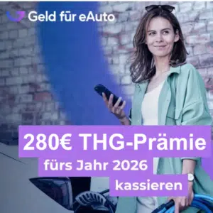 Geld für eAuto THG