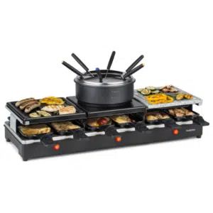 Thumbnail Klarstein Fonduelette XL 3-in-1 Raclette-Grill & Fondue für 76,70€ (statt 98€)