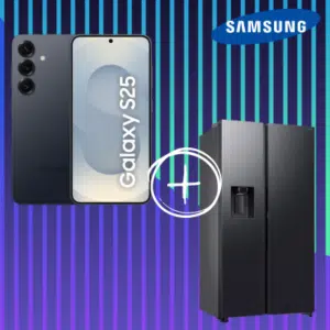 Thumbnail Mega Samsung Tarife-Bundle 📱 Samsung Galaxy S25 (512GB) für einmalig 787,55€ + Unlimited 5G/LTE Allnet für 39,99€/Monat + Samsung RS80F Side-by-Side (oder andereHigh-End-Zugaben (o2 Mobile Unlimited Max)