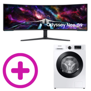 Thumbnail Samsung Black Friday: 57" Odyssey Neo G9 Gaming Monitor & 8kg Waschmaschine Samsung WW4900T als Zugabe on top! 🤩 Fette 359€ Ersparnis! 🤯