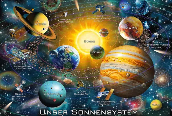 Schmidt Spiele Kinderpuzzle Unser Sonnensystem