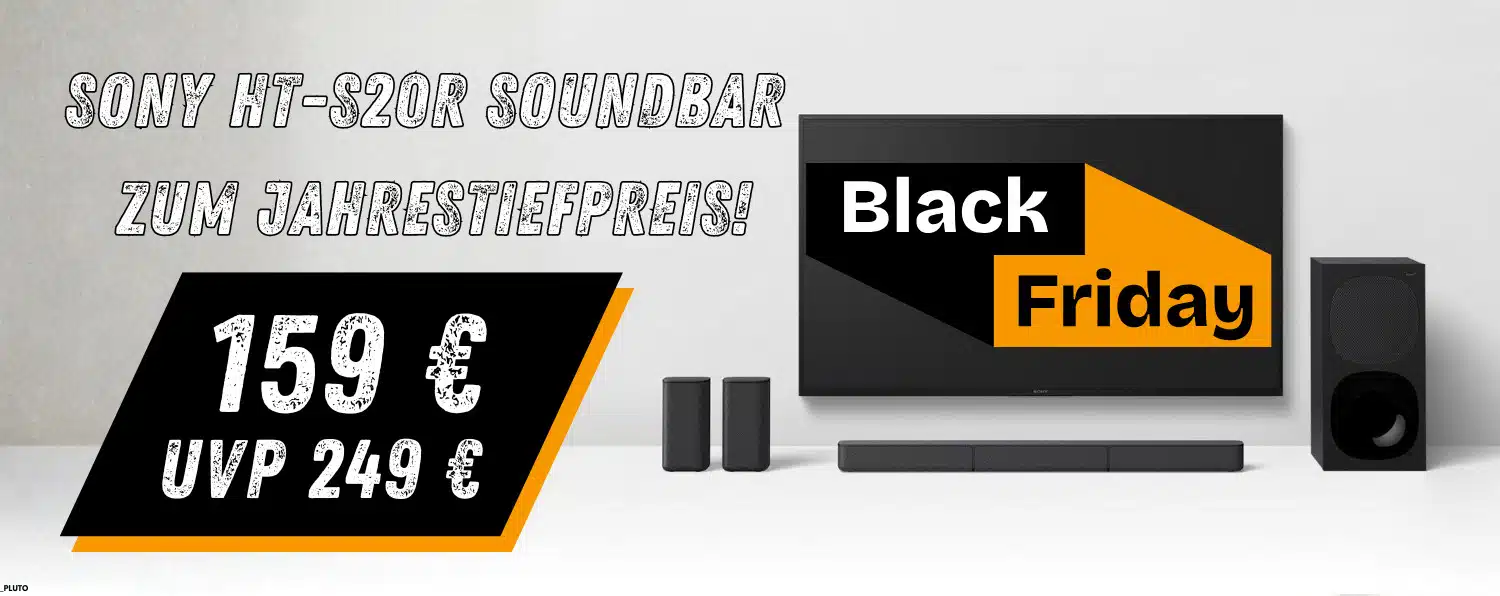 Sony HT-S20R Black Friday Banner