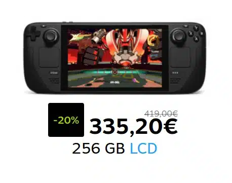 VALVE Steam Deck 256 GB LCD für 335,20€ statt 419€