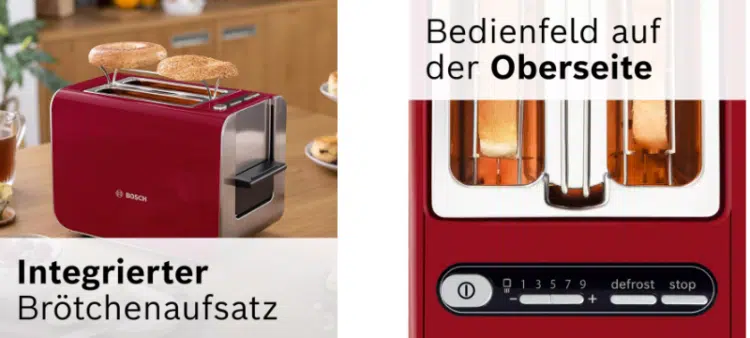 Toaster Bosch Styline TAT8614N