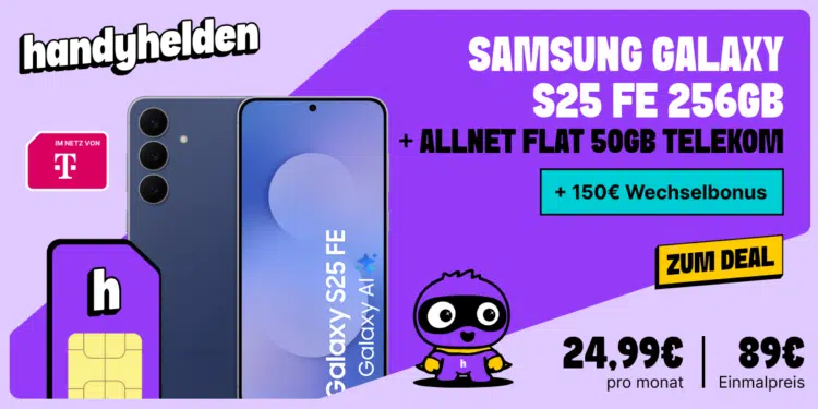 Samsung Galaxy S25 FE Handytarif