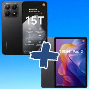 Thumbnail Xiaomi 15T (256GB) für 1€ + GRATIS: Xiaomi Redmi Pad 2 + 60GB 5G/LTE Allnet für 19,99€/Monat (o2 Blue M)