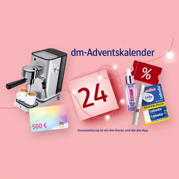 Adventskalender Gewinnspiel Dm