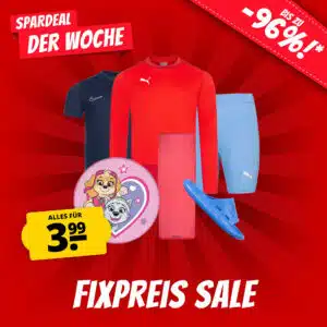Thumbnail 😍 SportSpar Fixpreis-Sale 👉 Artikel für nur 3,99€!