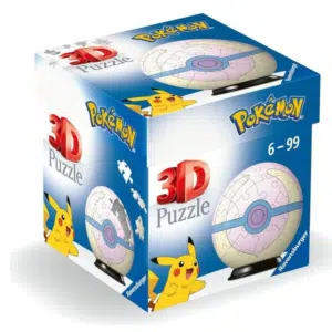 Thumbnail Ravensburger 3D Puzzle Ball Pokémon Heilball mit 54 Teilen für 7,37€ (statt 11€)
