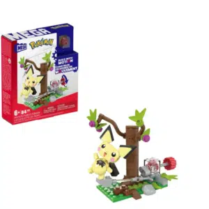 Thumbnail MEGA BLOKS Pokémon Pichus Wald-Futtersuche für 6,79€ (statt 14€)