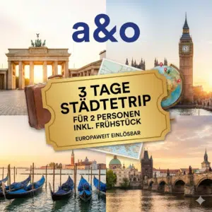 Thumbnail 3 Tage Städtetrip für 2 Personen inkl. Frühstück nur 99€